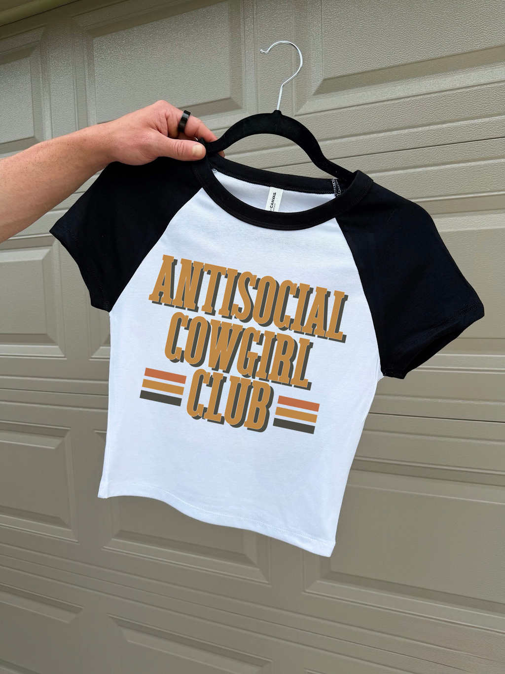 Antisocial Cowgirl Club Baby Tee