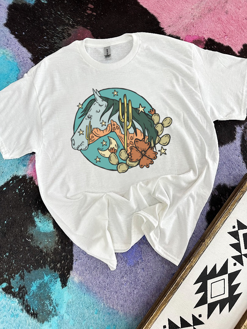 Wild Horse Tee or Crewneck