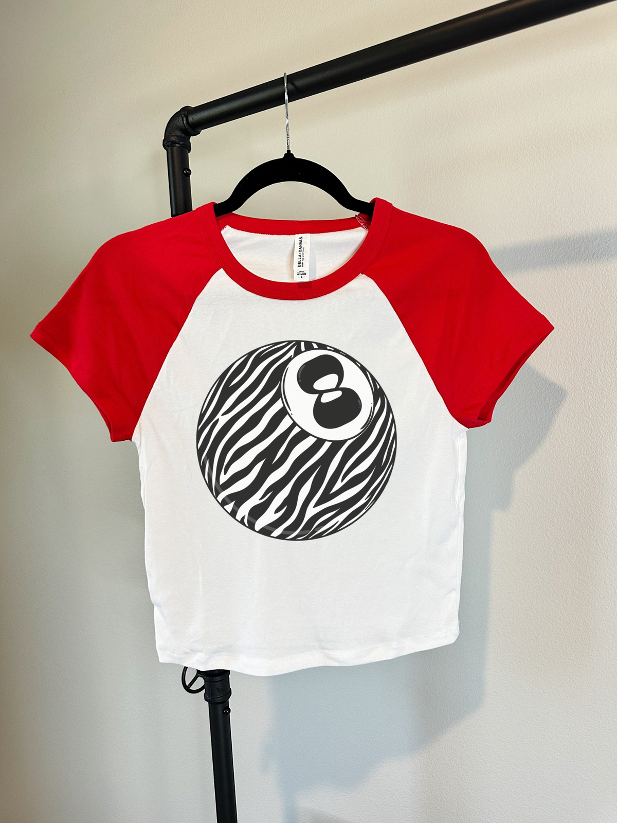 Zebra 8 Ball Baby Tee