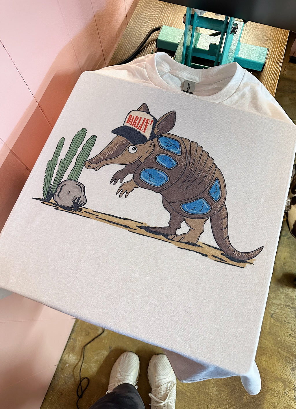 Armadillo TEE or CREWNECK