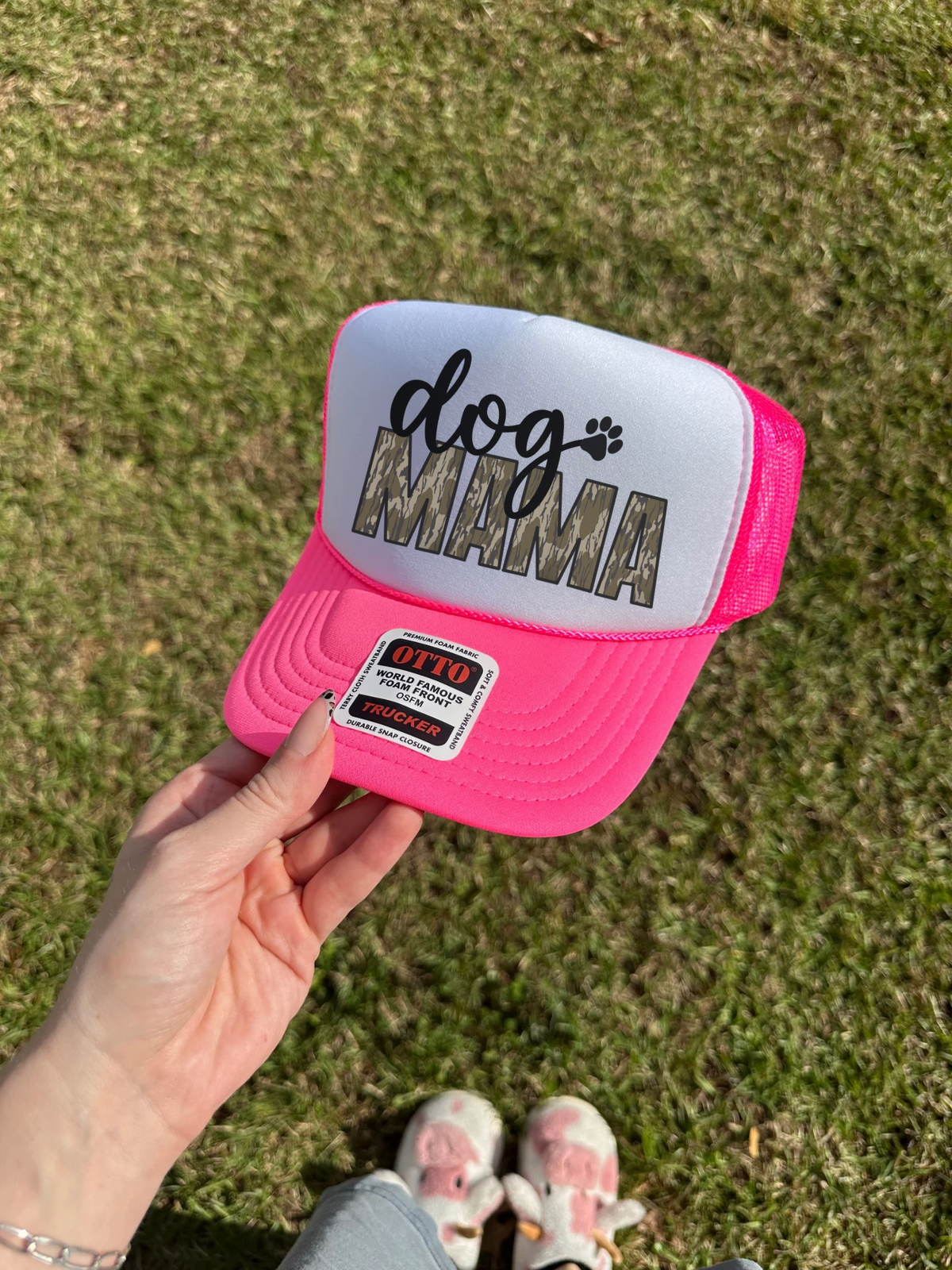 Dog Mama Trucker Hat (Multiple Color Options)