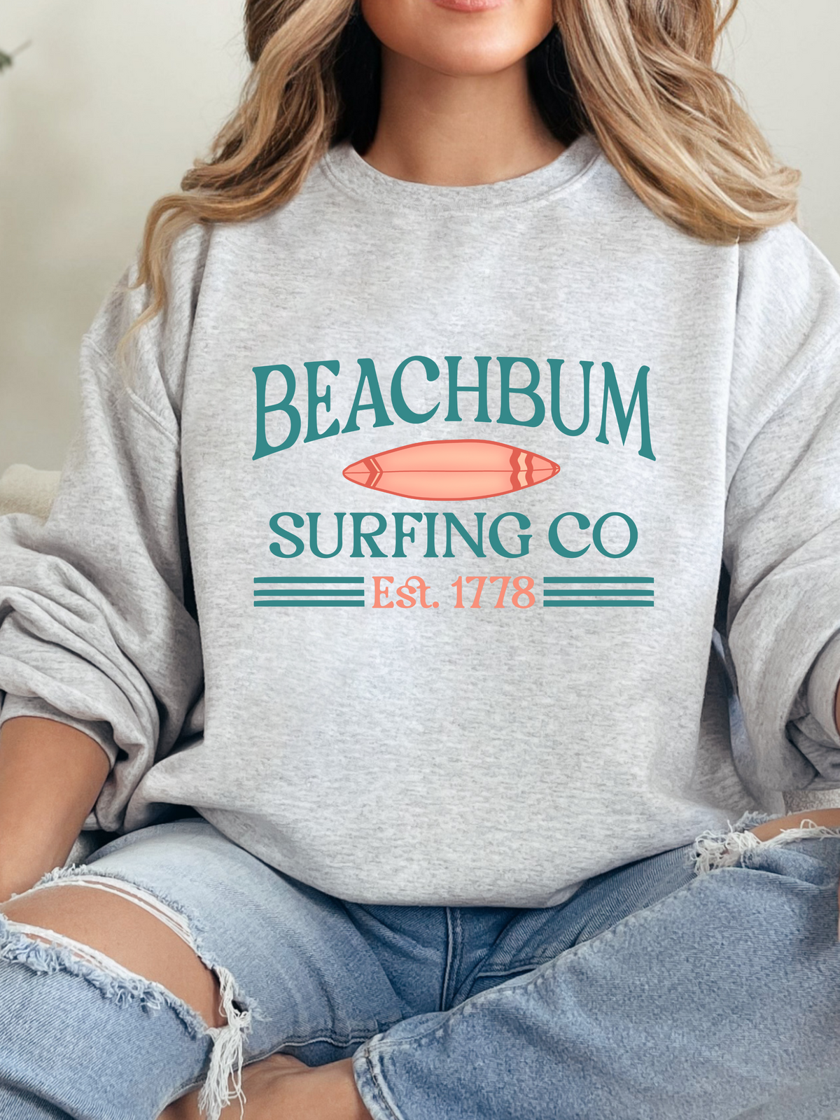 Beachbum Surfing Co. Graphic
