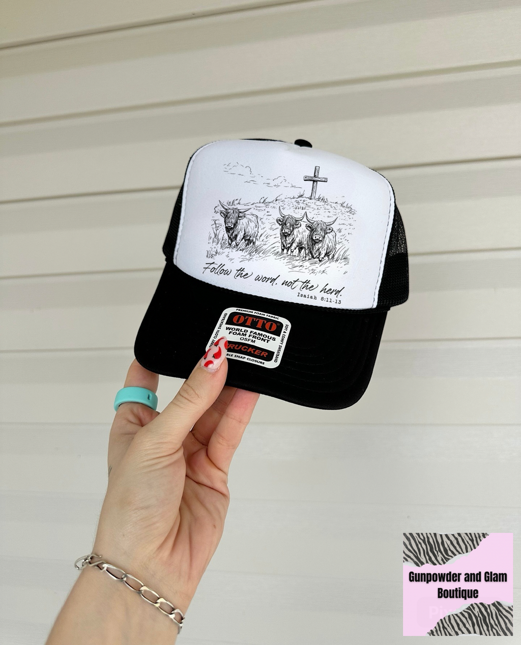 Follow The Word Trucker Hat (Multiple Color Options)