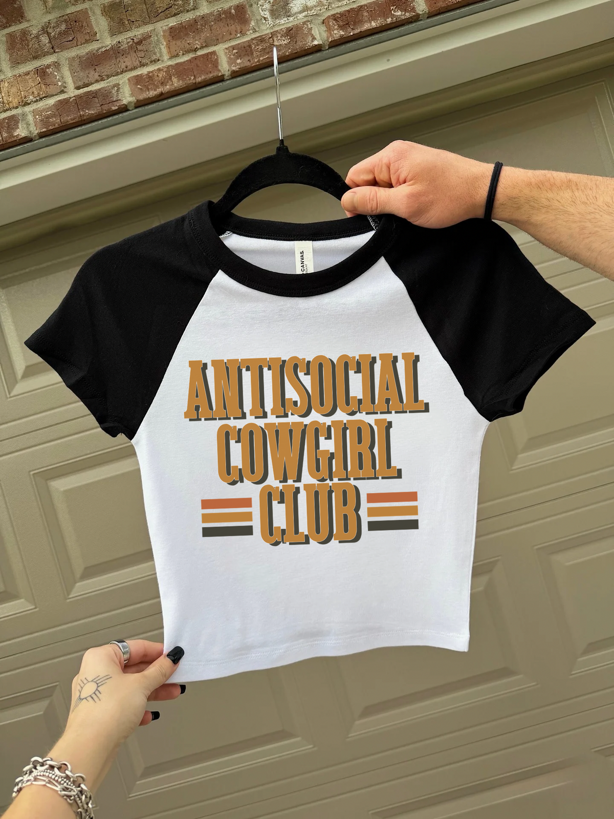 Antisocial Cowgirl Club Baby Tee