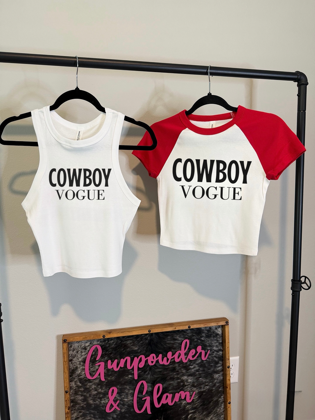 Cowboy Vogue Baby Tee