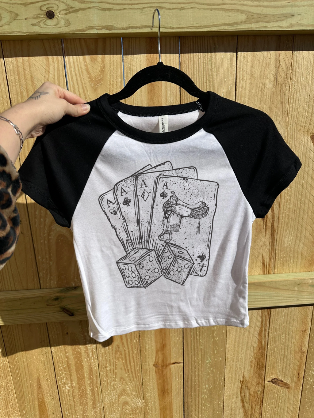 Deck of Cards Baby Tee