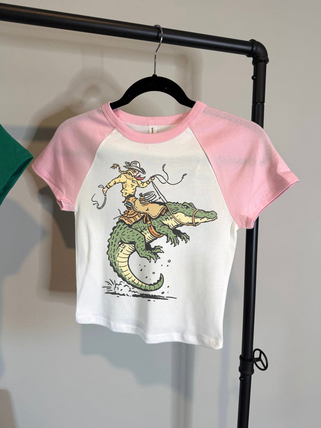 Alligator Cowboy Baby Tee