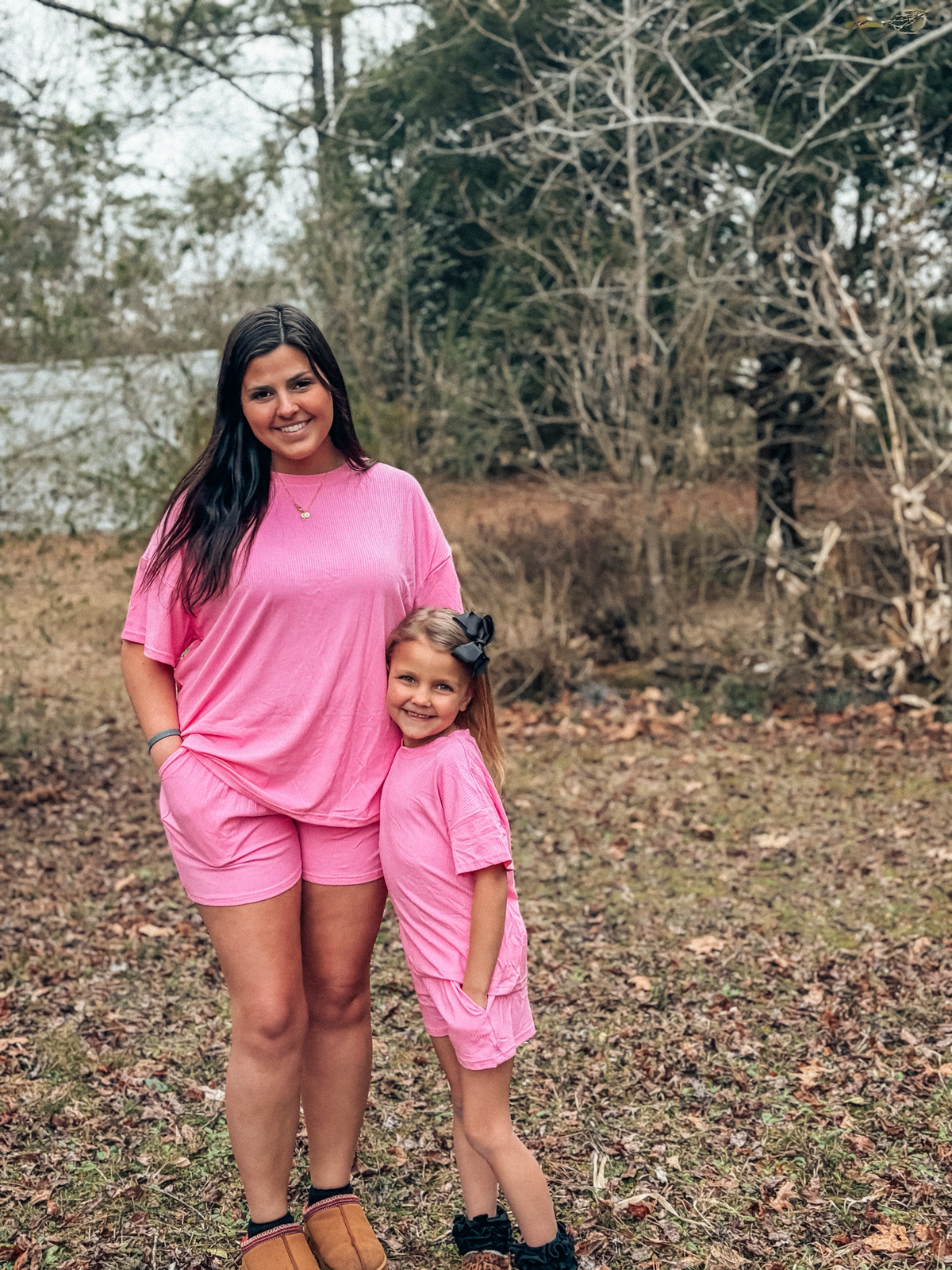 Womens pink set