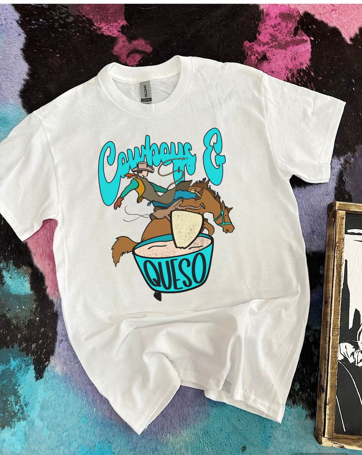 Cowboys & Queso Tee or Crewneck