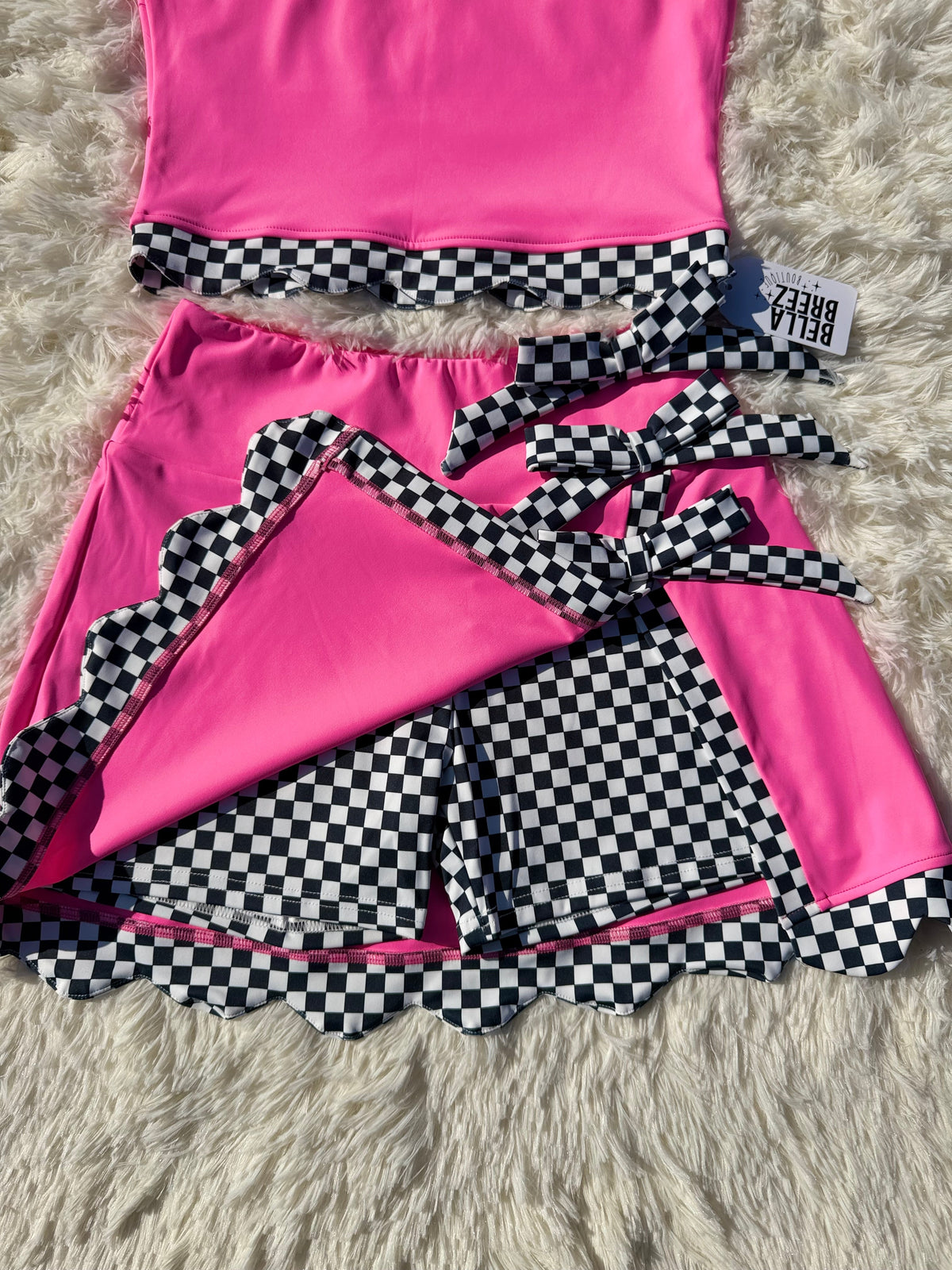 Checkered Chic Yoga Set (Mommy And Me)