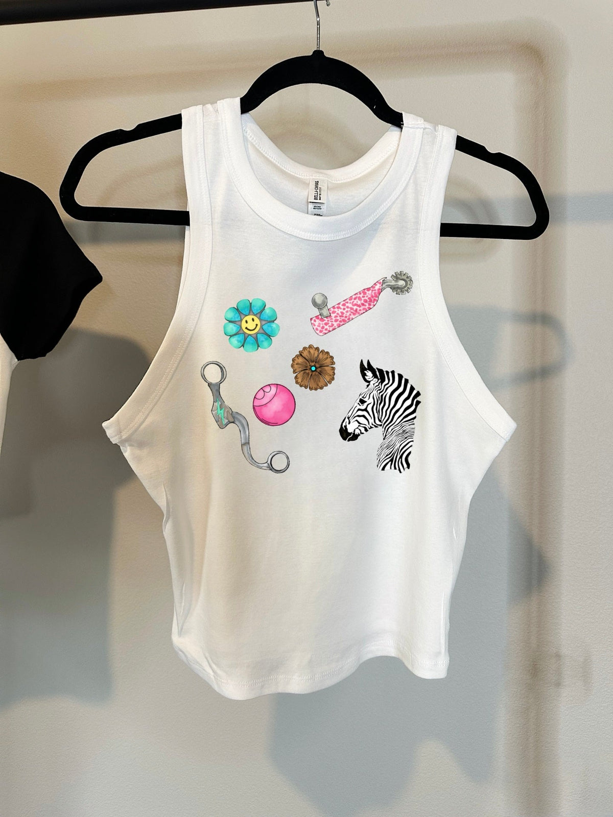 Cowgirl Trinkets Cropped Tank