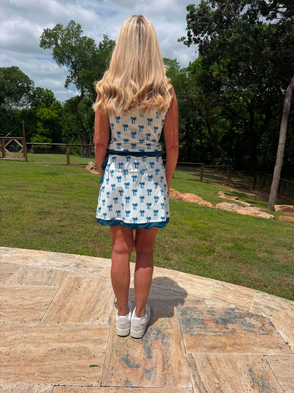 Mommy & Me Royal Ribbon Athletic Set