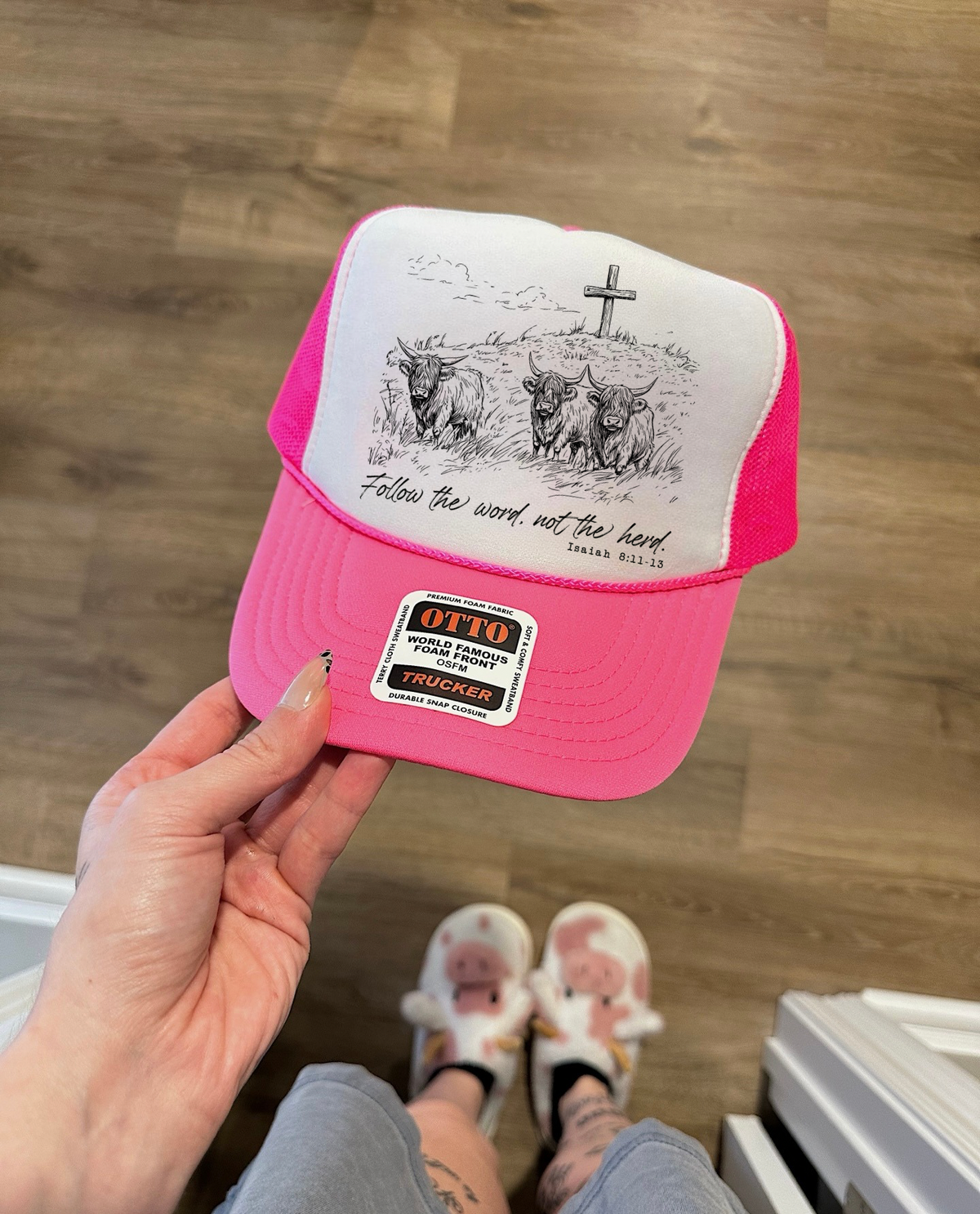 Follow The Word Trucker Hat (Multiple Color Options)