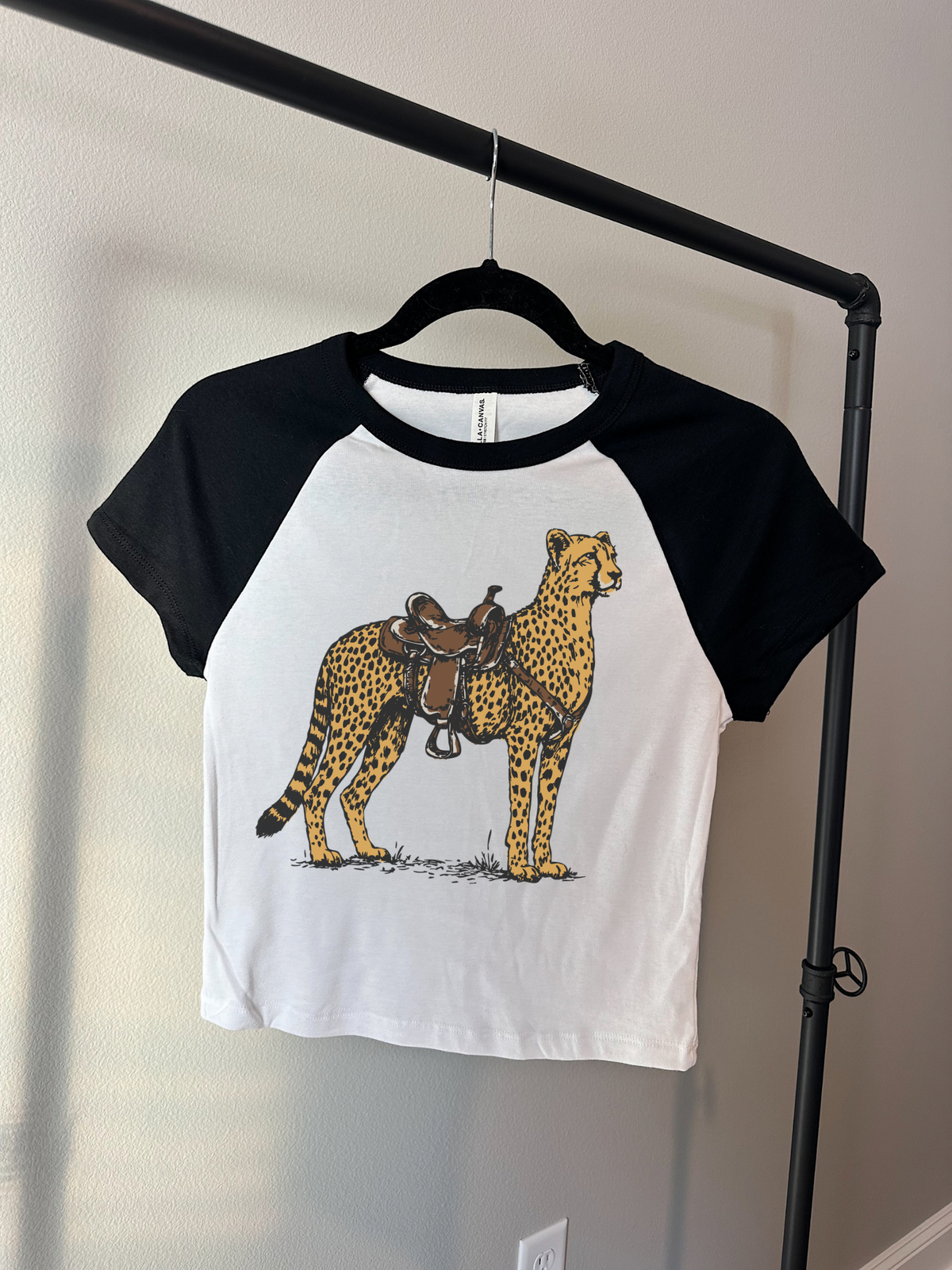 Cheetah Cowboy Baby Tee (Multiple Color Options)
