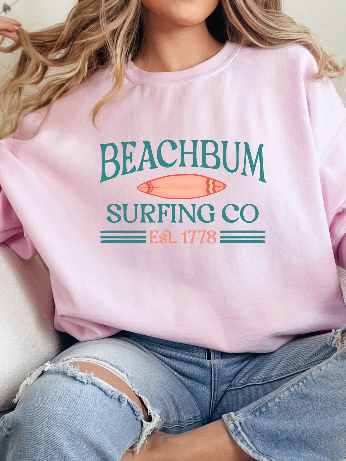 Beachbum Surfing Co. Graphic