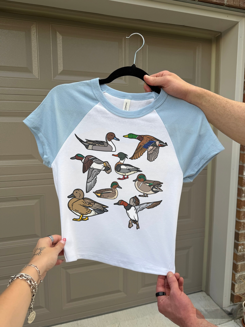 Duck Collage Baby Tee