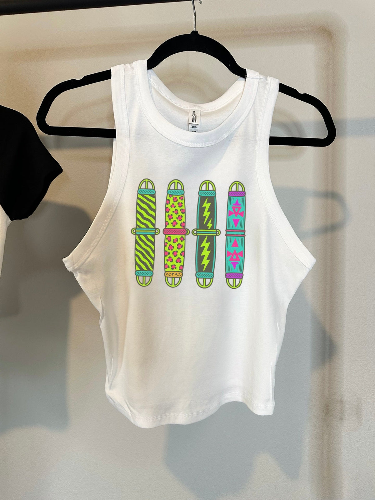 Neon Cinches Cropped Tank