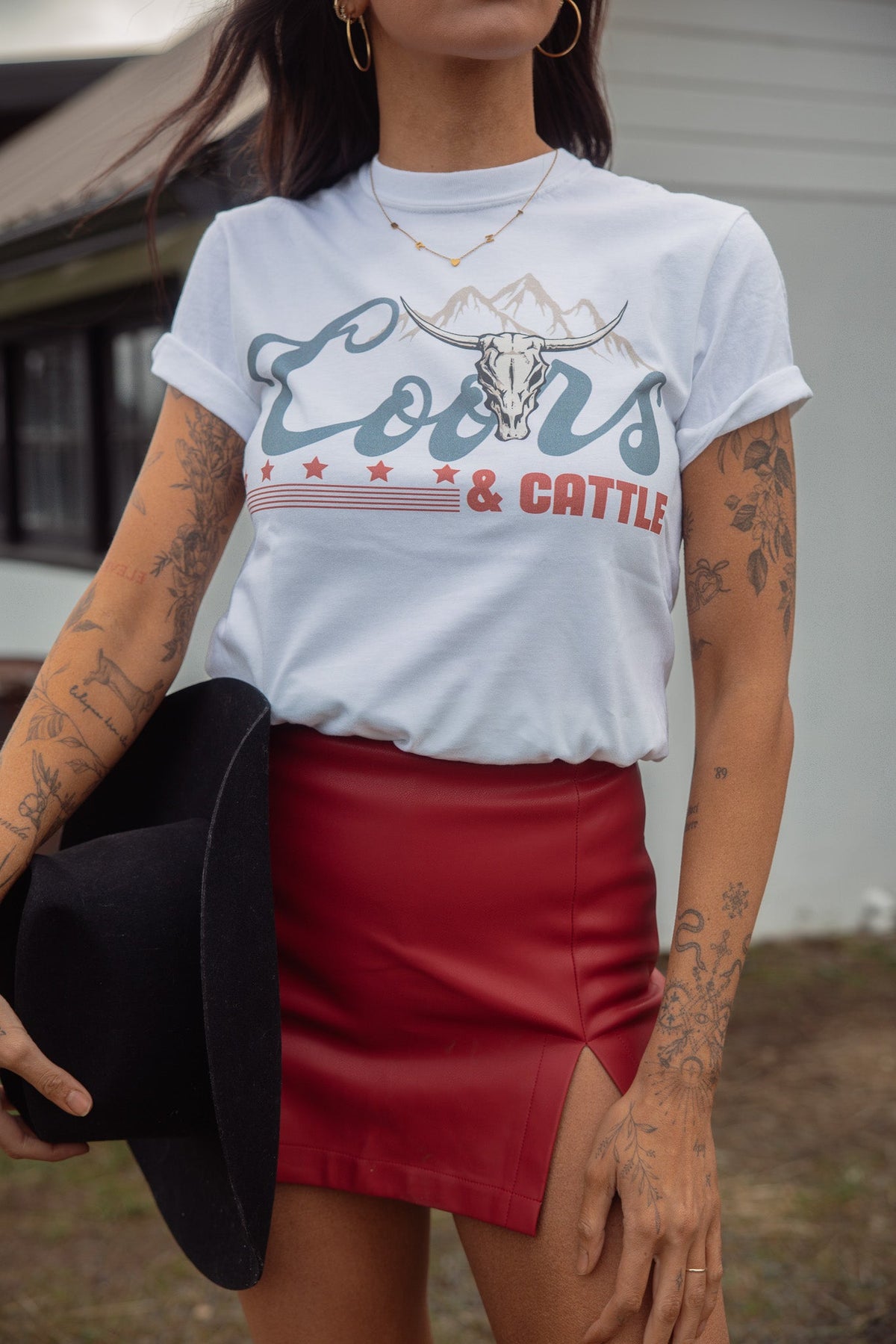 Coors And Cattle Graphic