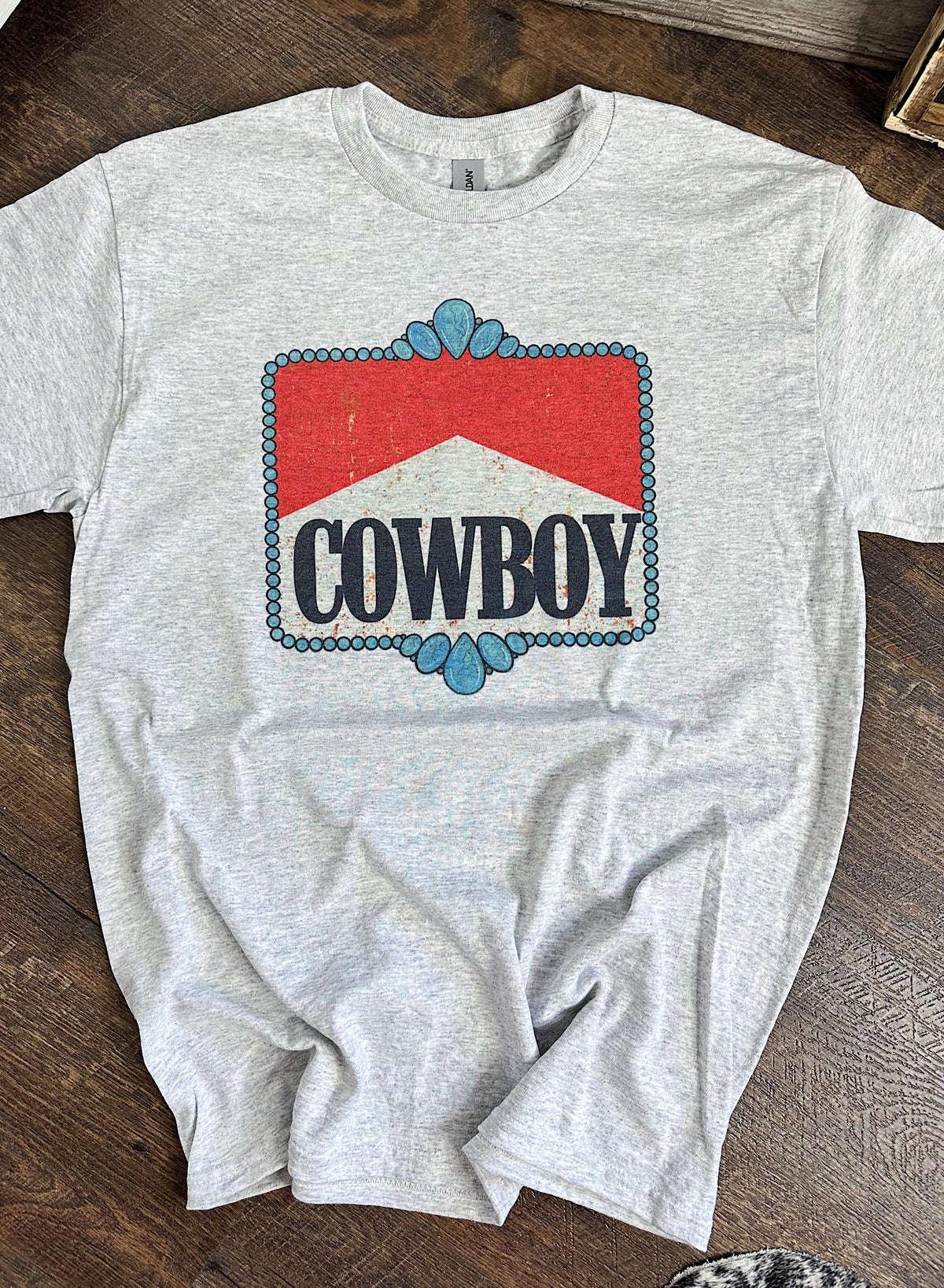 Cowboy TEE or CREWNECK
