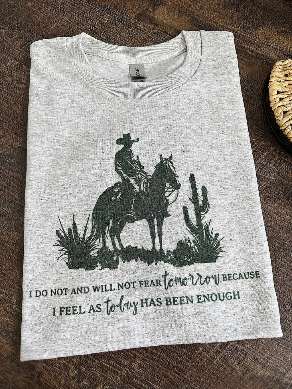 Fear Tomorrow TEE or CREWNECK