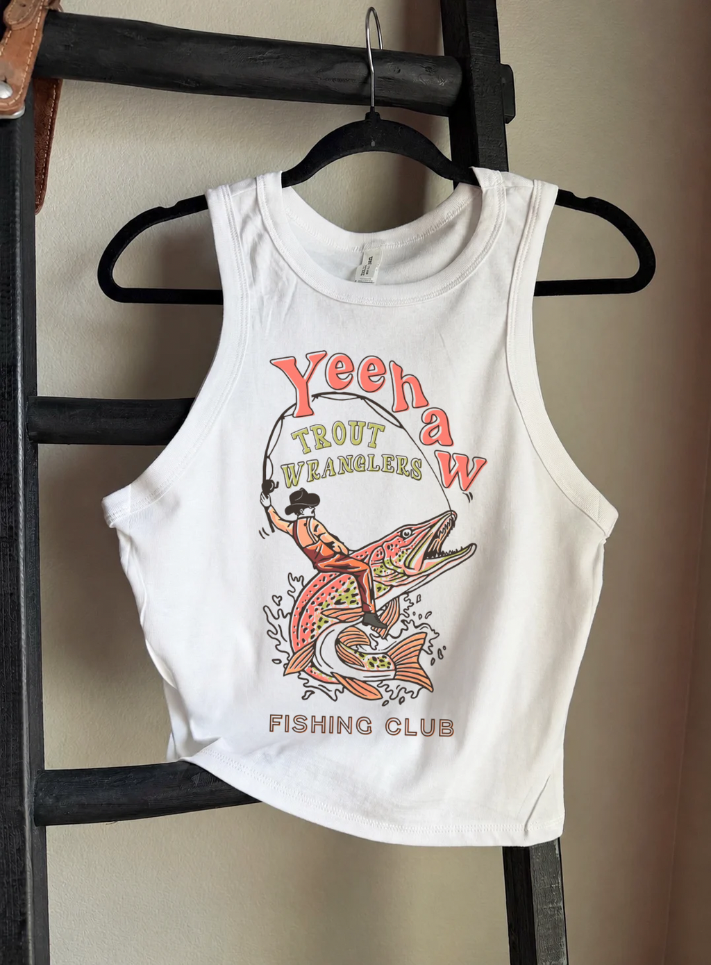 YeeHaw Fishing Club Cropped Tank