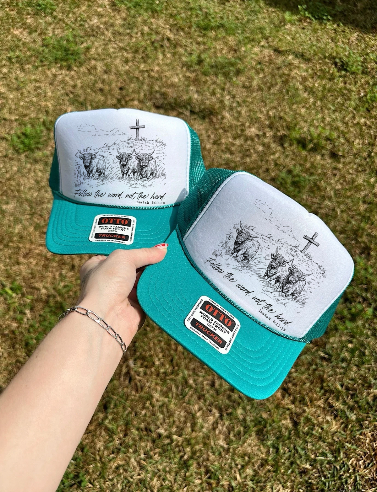 Follow The Word Trucker Hat (Multiple Color Options)