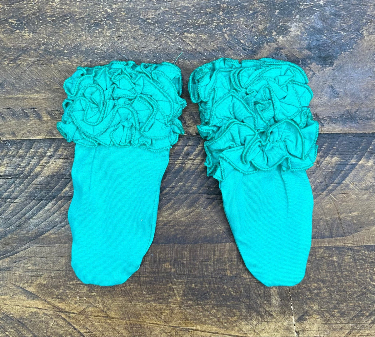Ankle Ruffle Socks (Multiple Colors)