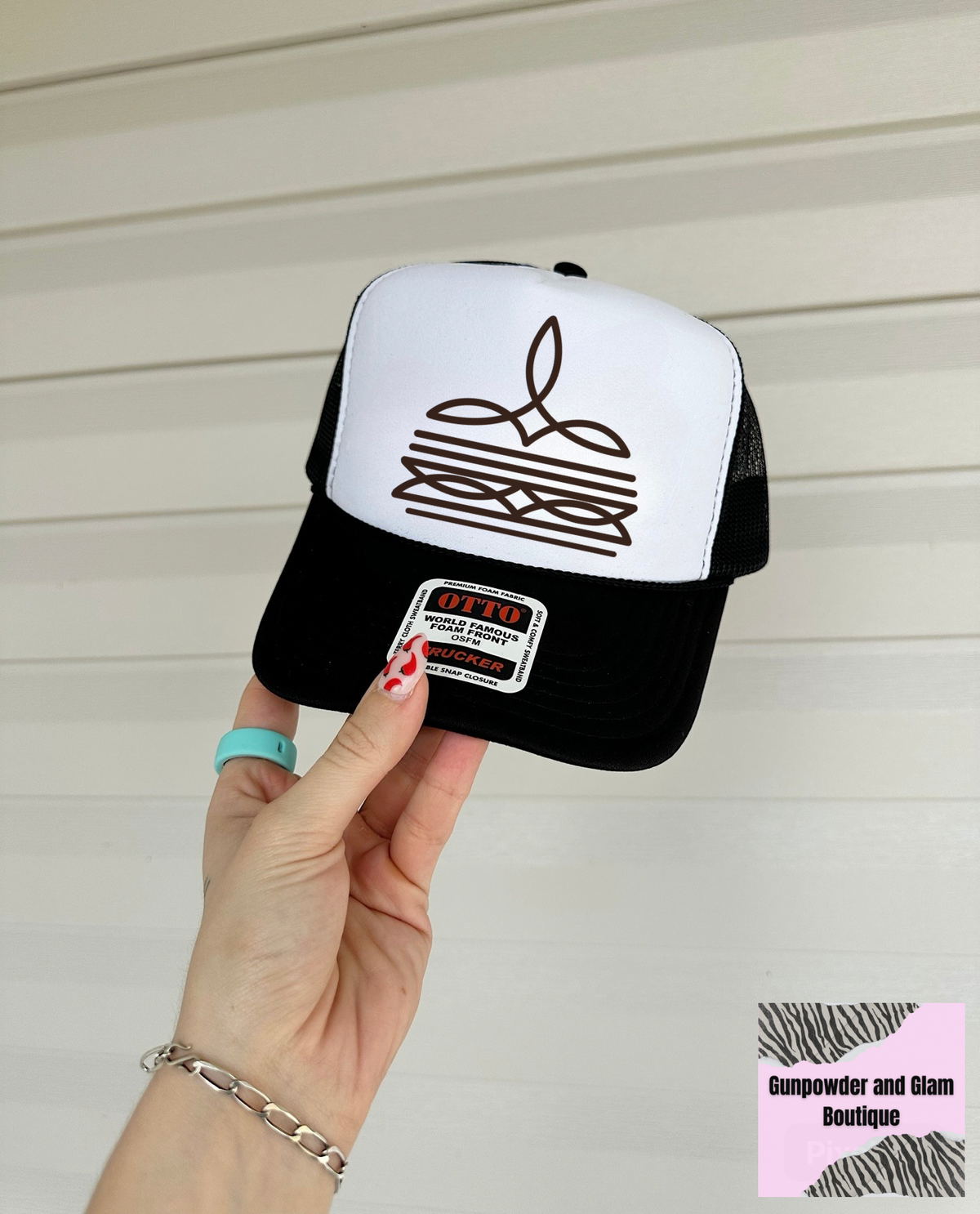Boot Stitch Trucker Hat (Multiple Color Options)