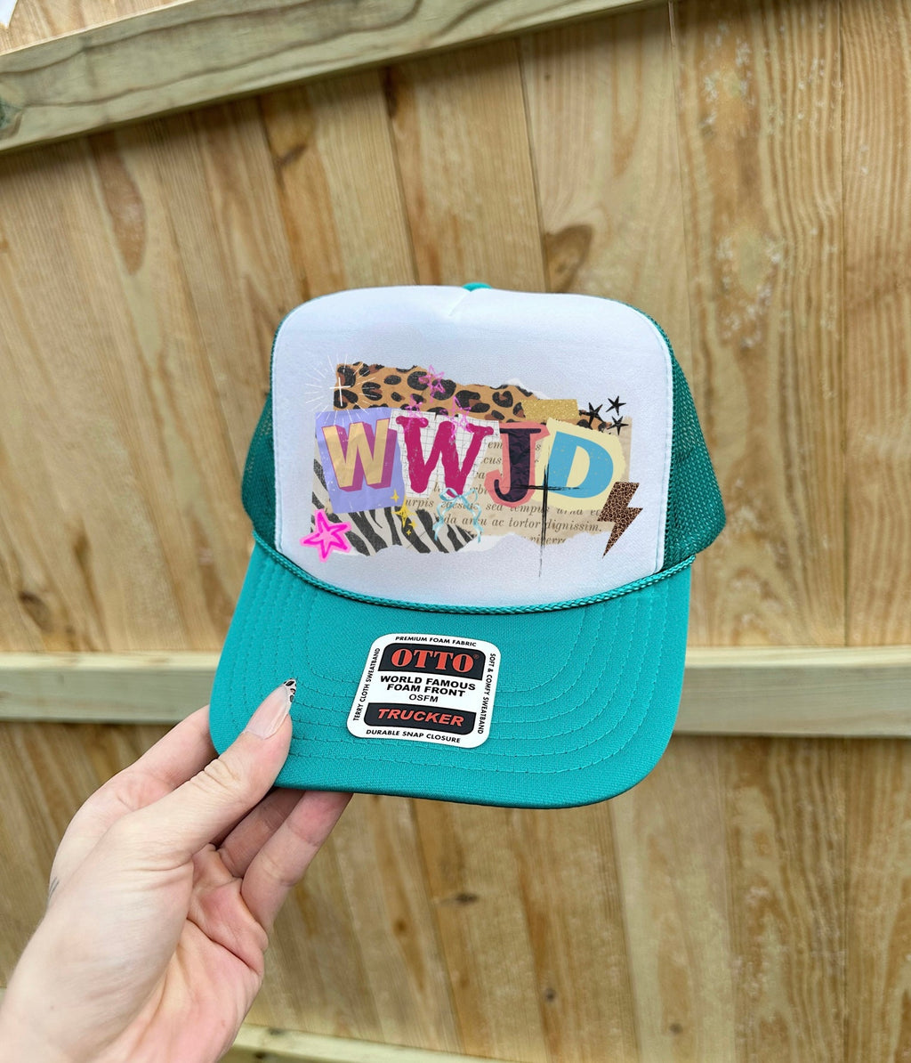 WWJD Trucker Hat (Multiple Color Options)