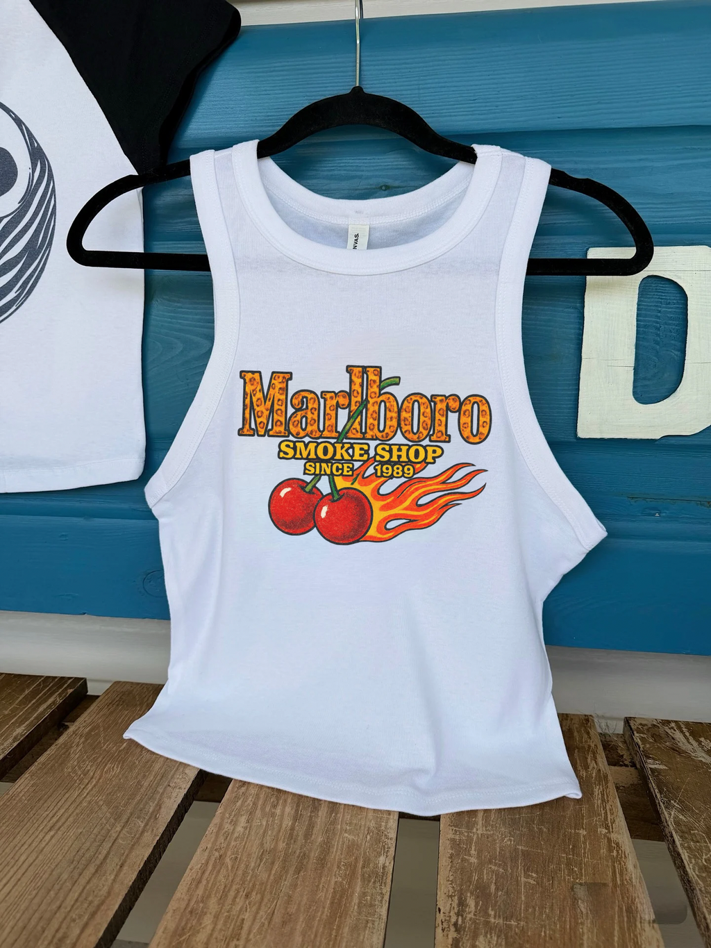 Smoke Shop Cropped Tank