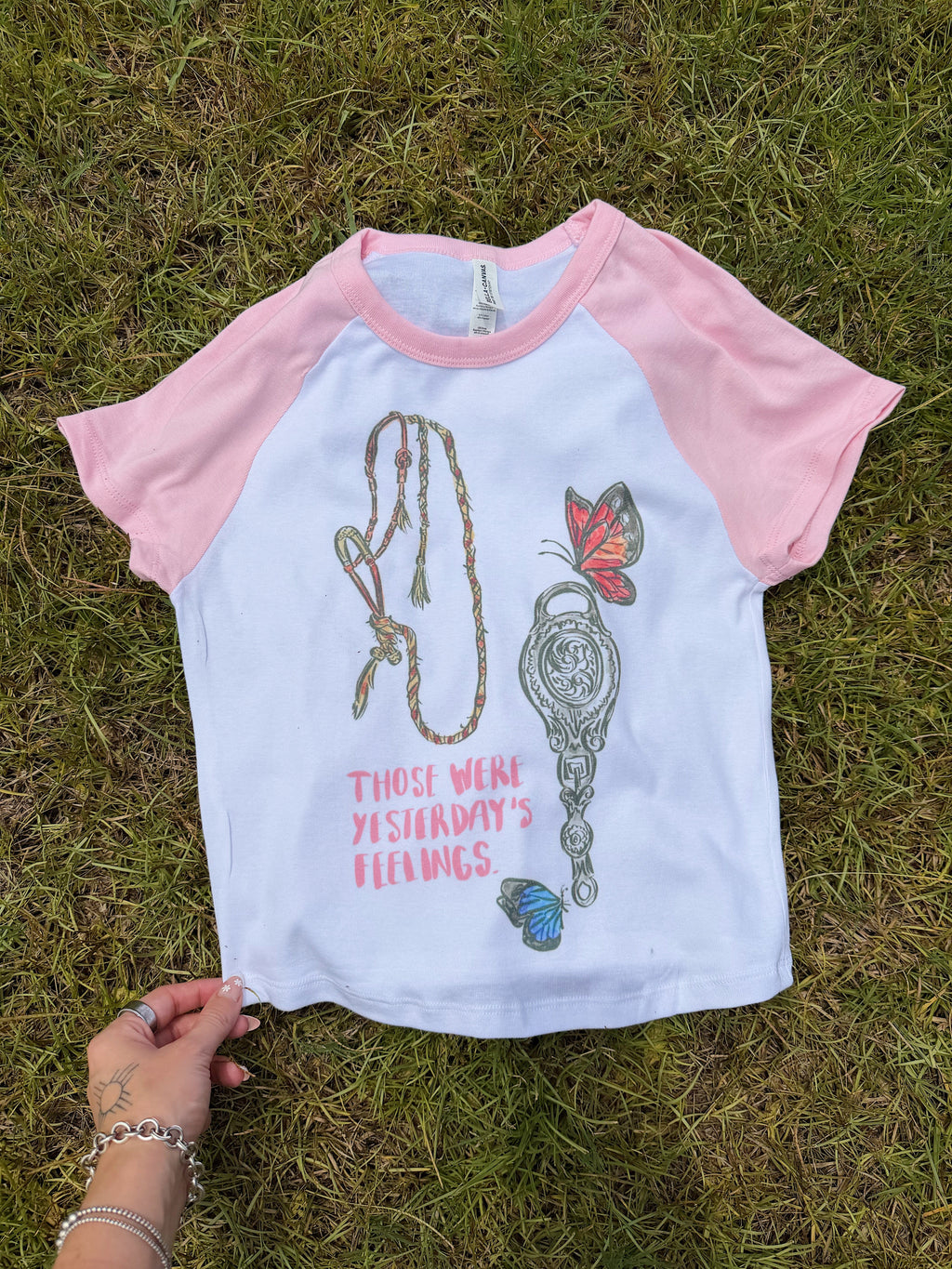 Those Were Yesterday’s Feelings Baby Tee