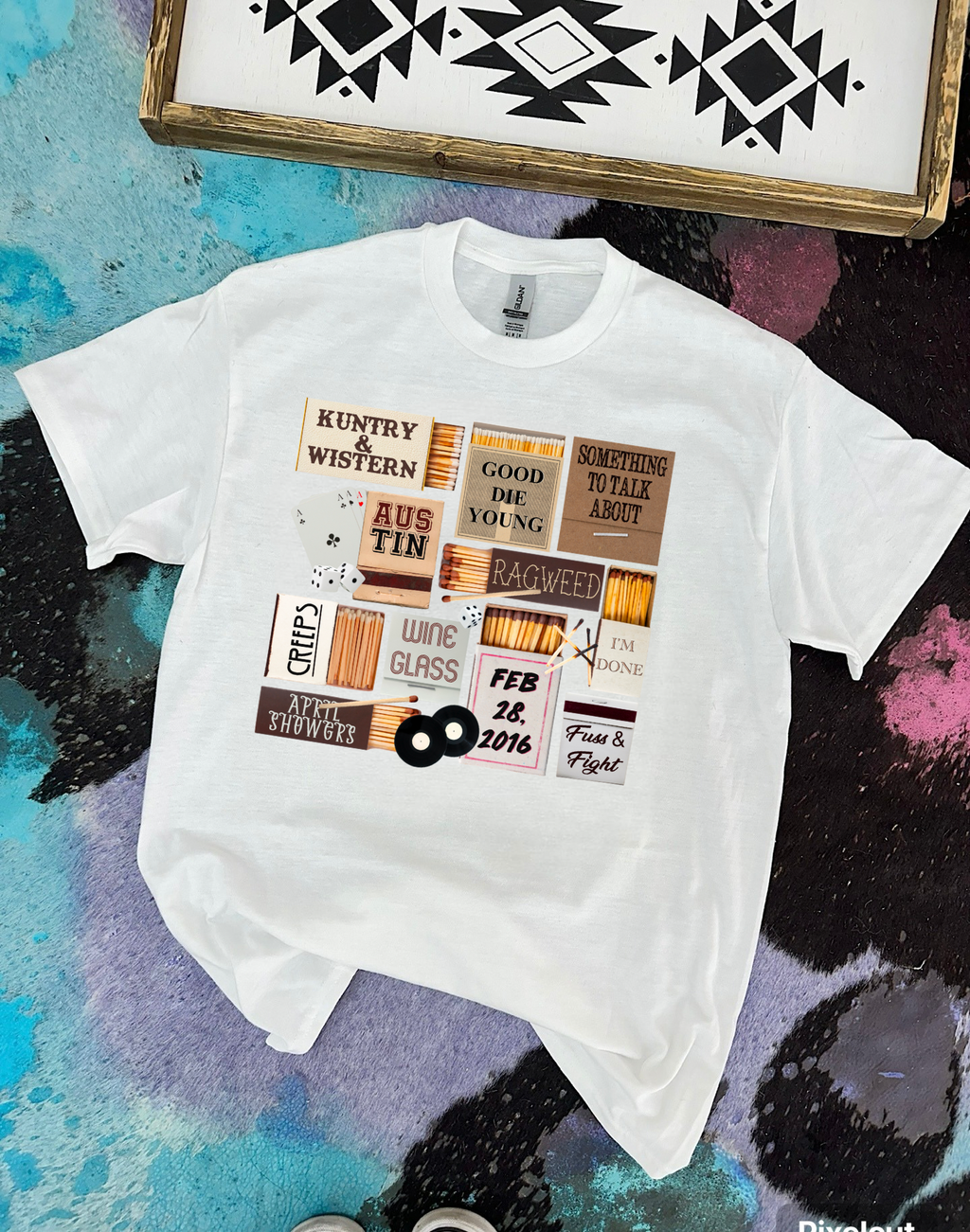 Koe Matchbox Tee or Crewneck