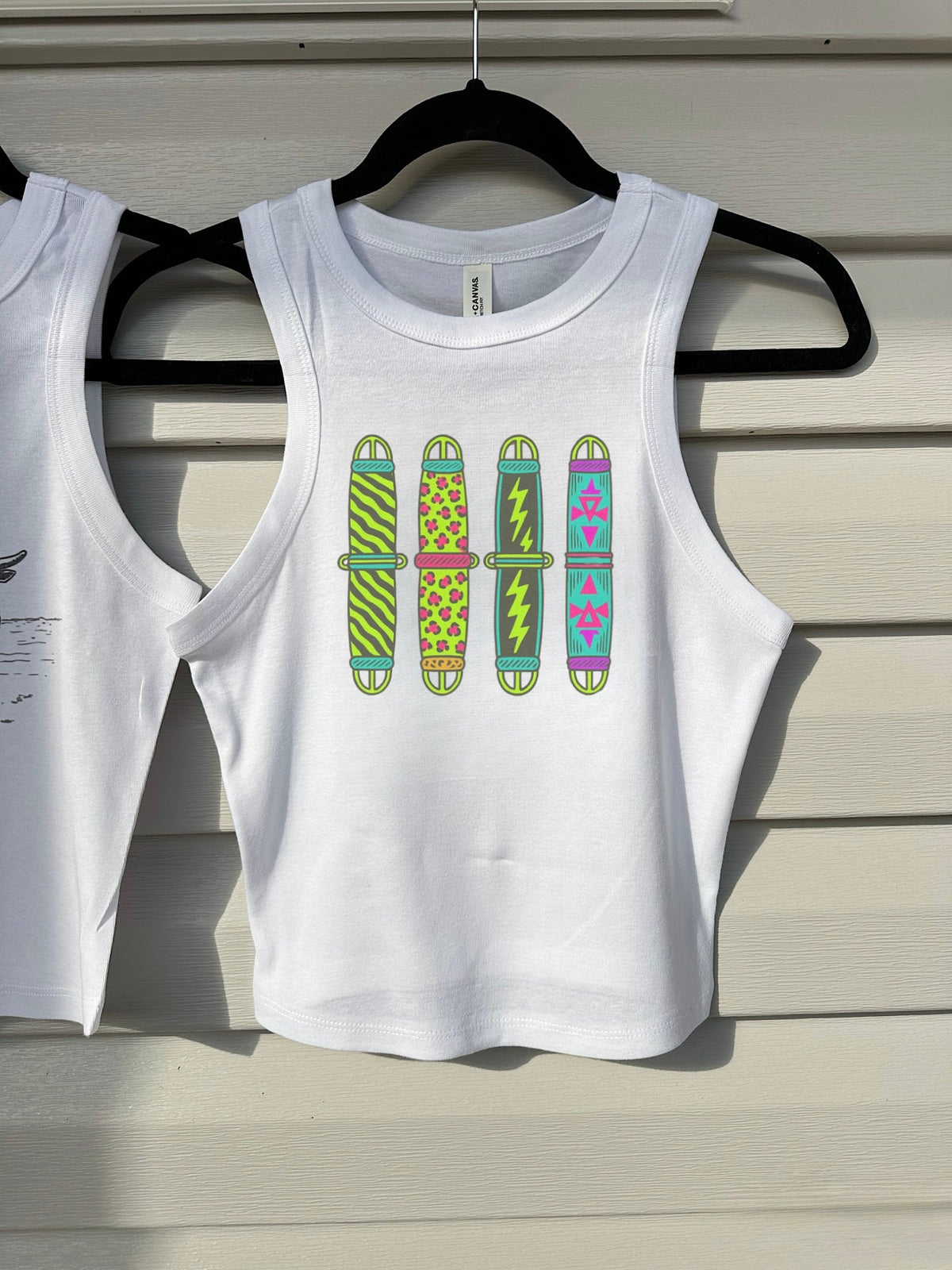 Neon Cinches Cropped Tank