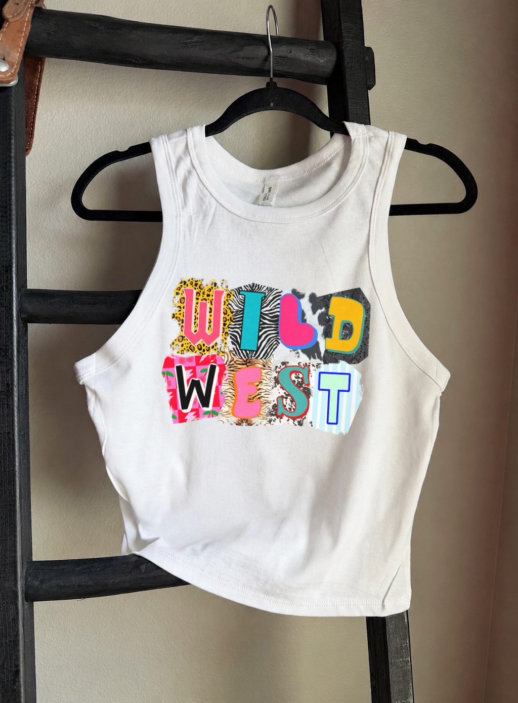 Wild West Cropped Tank