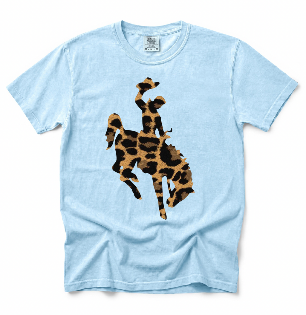 Leopard Cowboy COMFORT COLORS TEE