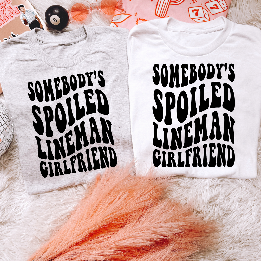 Lineman Gf TEE or CREWNECK (front & back design)