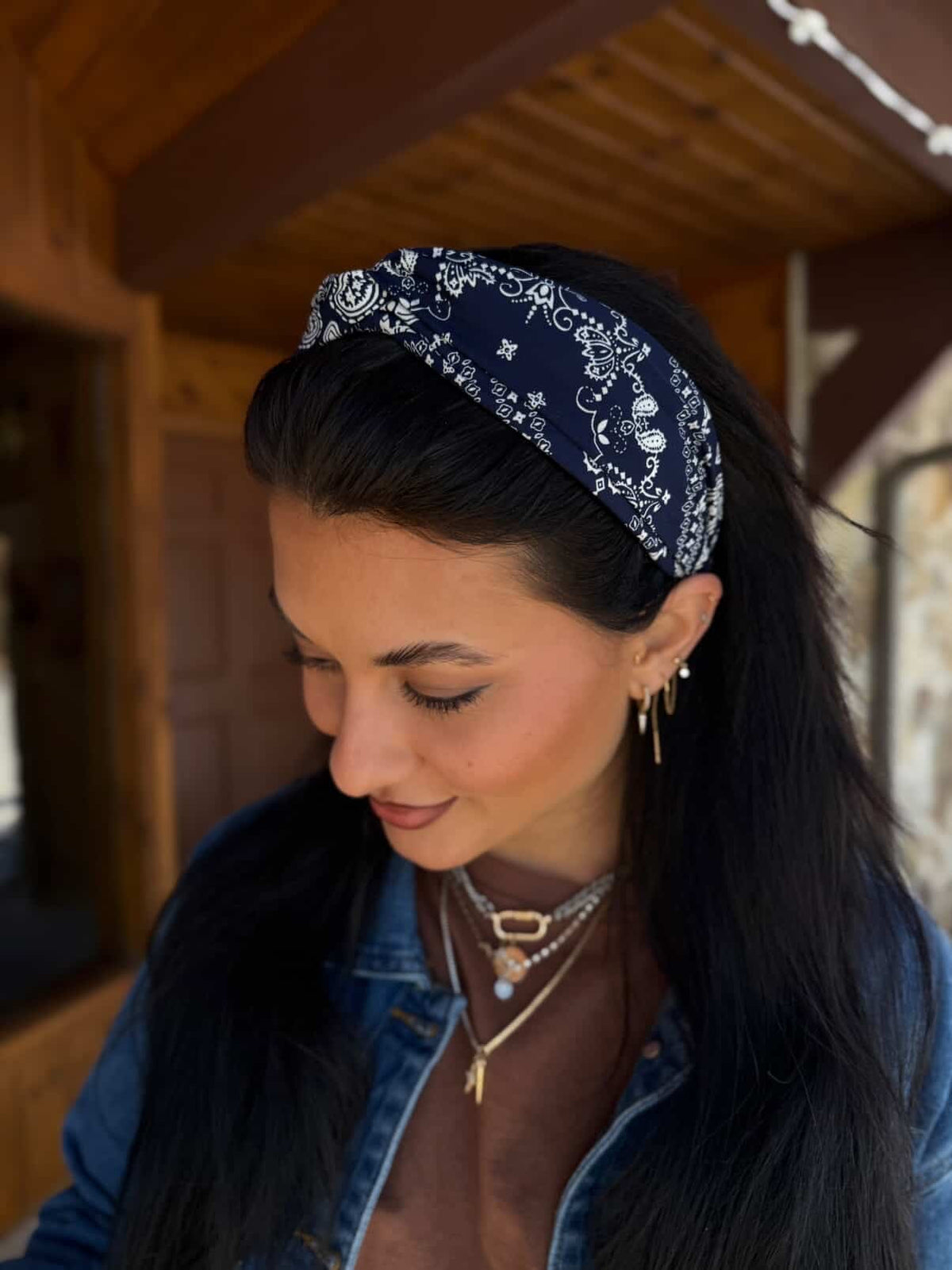 Belle Knotted Bandana Headband