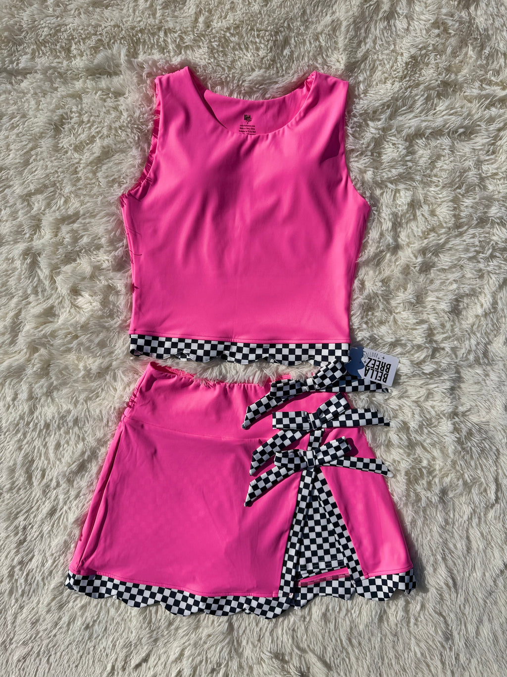 Checkered Chic Yoga Set (Mommy And Me)