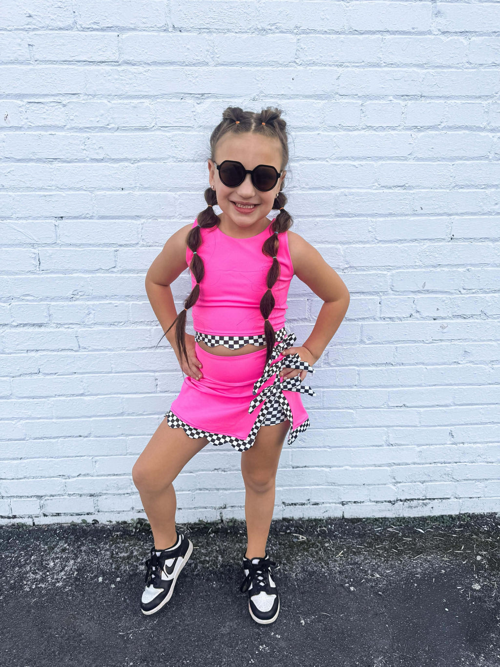 Checkered Chic Yoga Set (Mommy And Me)