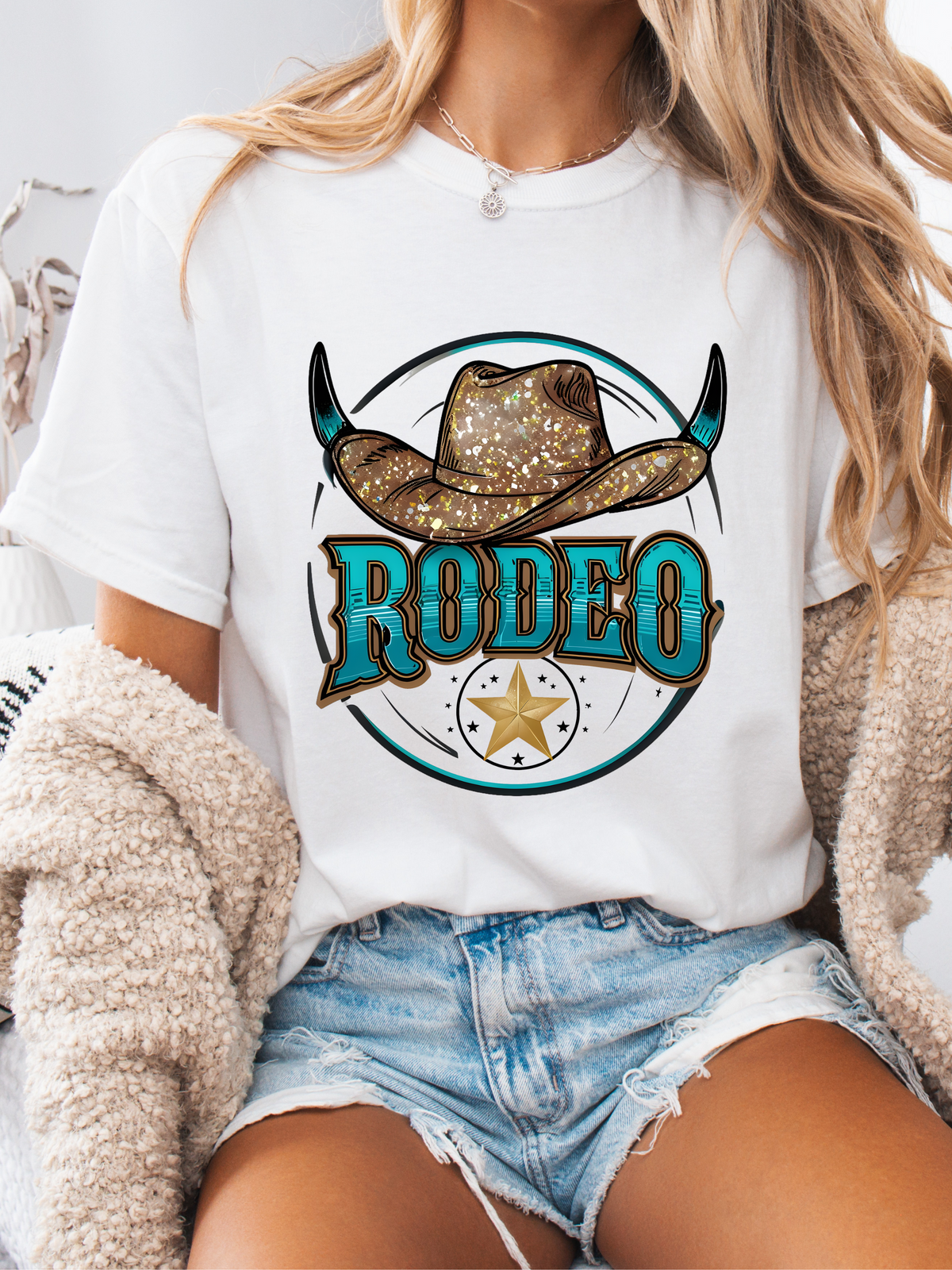 Turquoise Rodeo Club Graphic