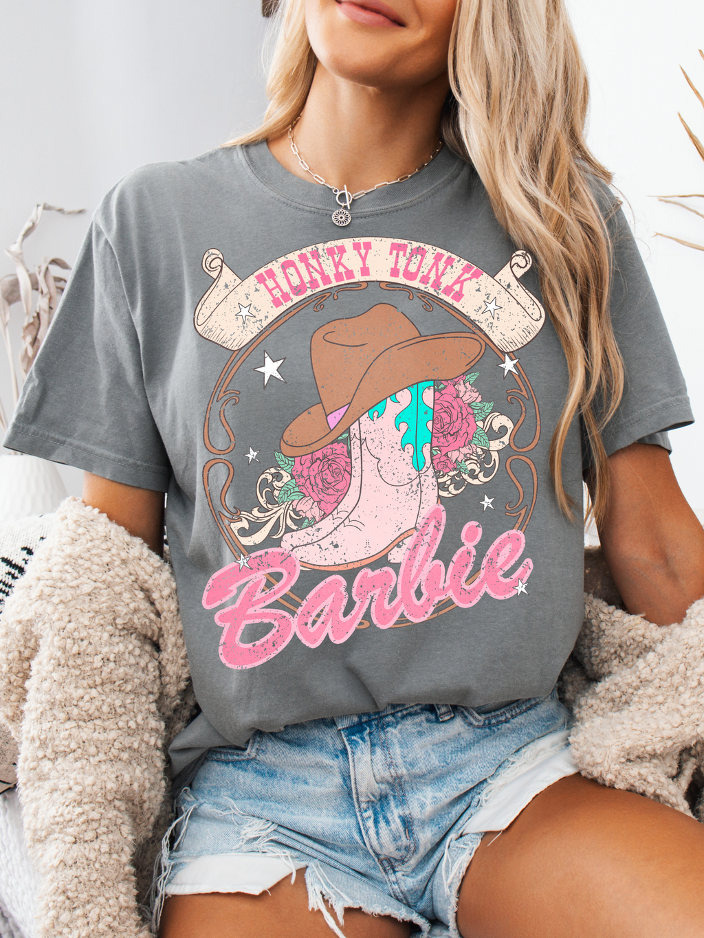Honky Tonk Barbie Graphic
