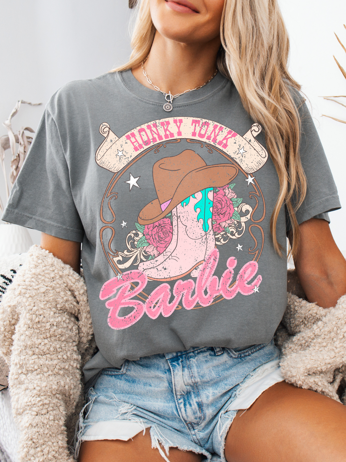 Honky Tonk Barbie Graphic