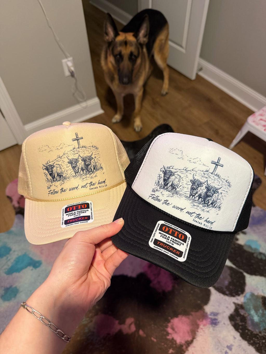 Follow The Word Trucker Hat (Multiple Color Options)