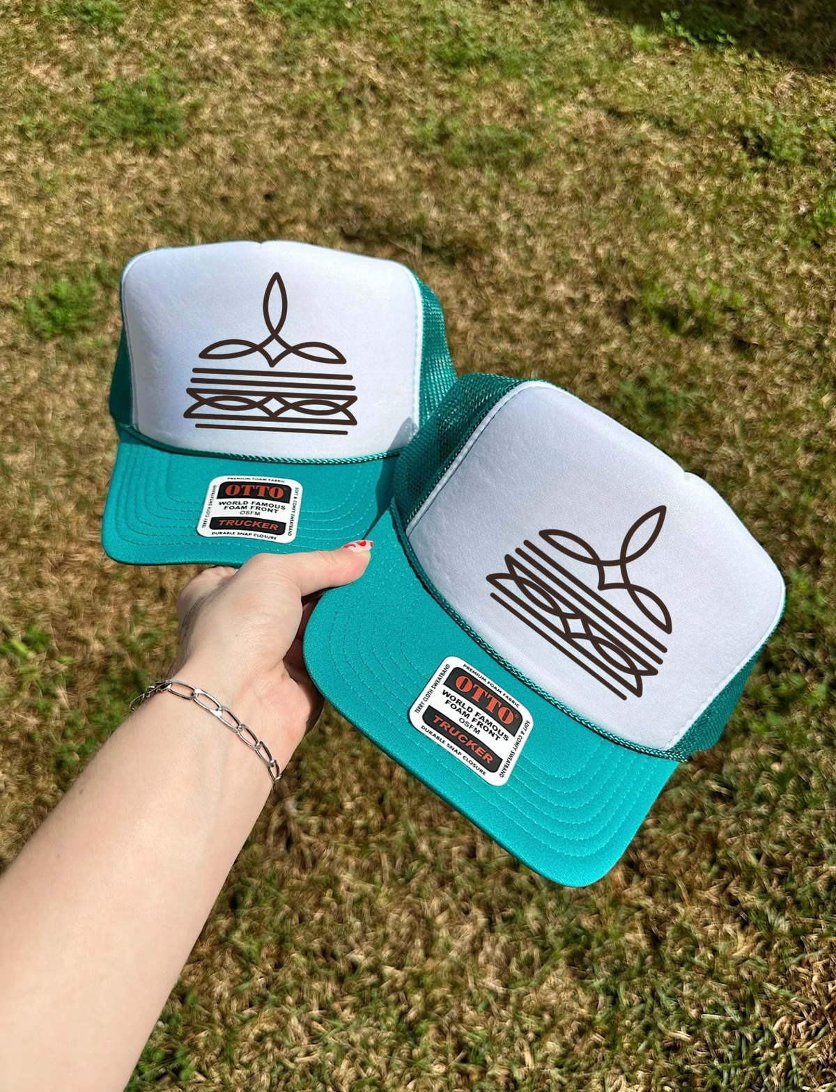 Boot Stitch Trucker Hat (Multiple Color Options)