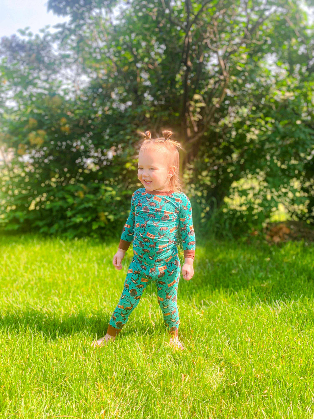 TEAL Bella-Breez Hunting Club Bamboo Set (FINAL SALE)