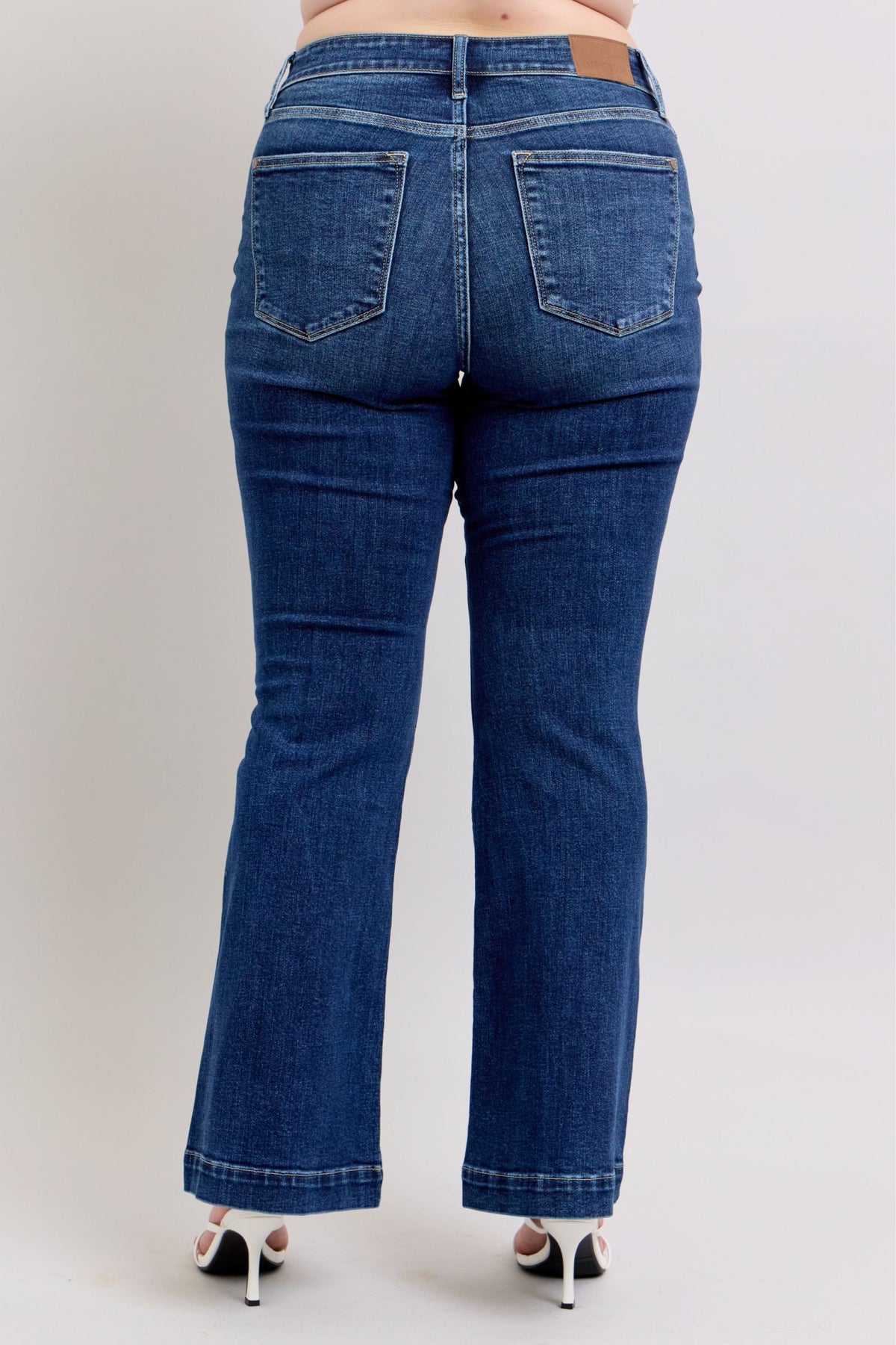 Jacqueline Judy Blue Flare Jeans