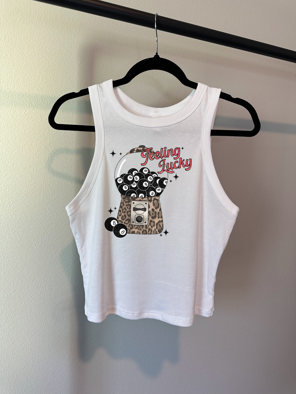 Feeling Lucky Cropped Tank