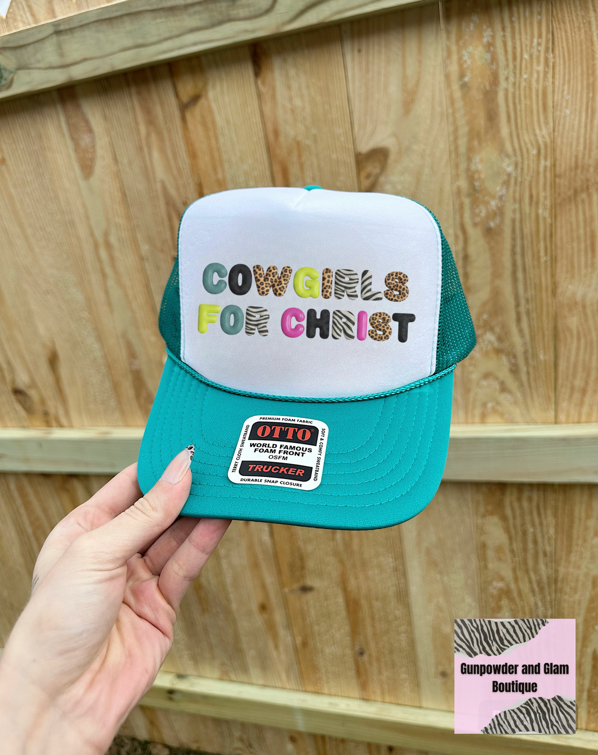 Cowgirls For Christ Trucker Hat (Multiple Color Options)