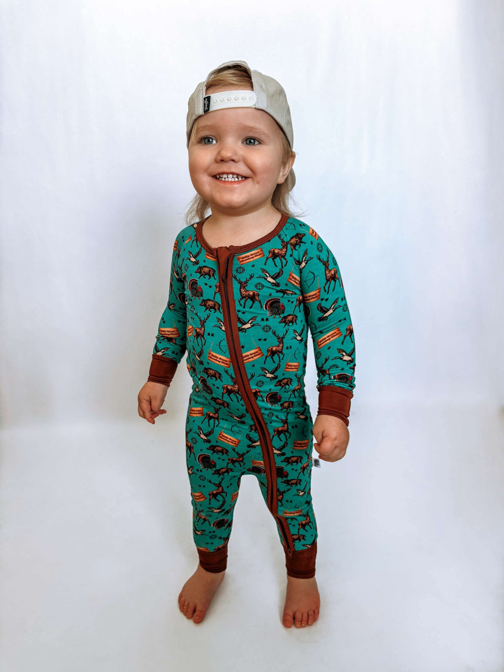 TEAL Bella-Breez Hunting Club Bamboo Sleeper READ DESCRIPTION (FINAL SALE)
