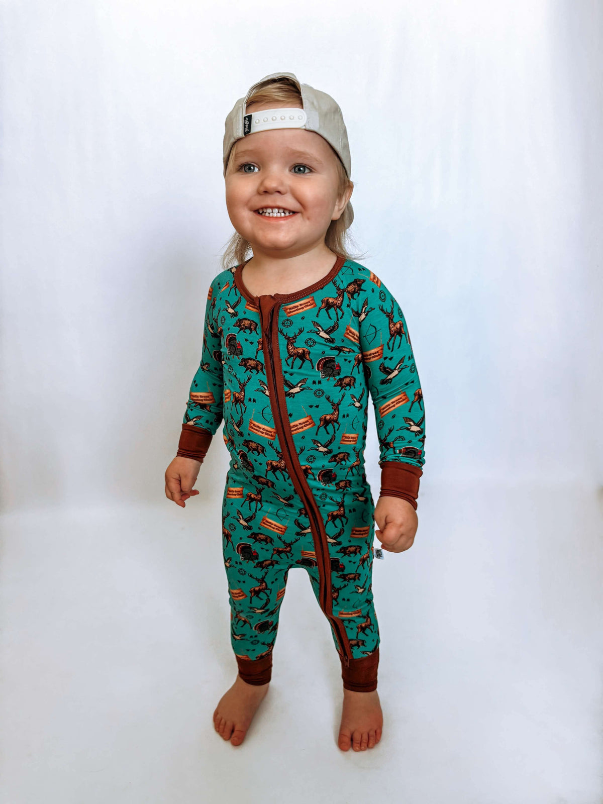 TEAL Bella-Breez Hunting Club Bamboo Sleeper READ DESCRIPTION (FINAL SALE)